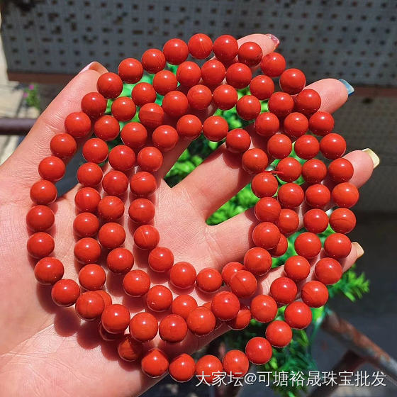 瓦西南红_珠串南红