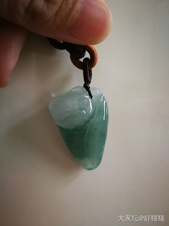 翡翠和猫猫_挂件翡翠