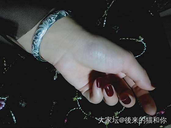 喜欢了好几年的猫猫镯，还个图。_银