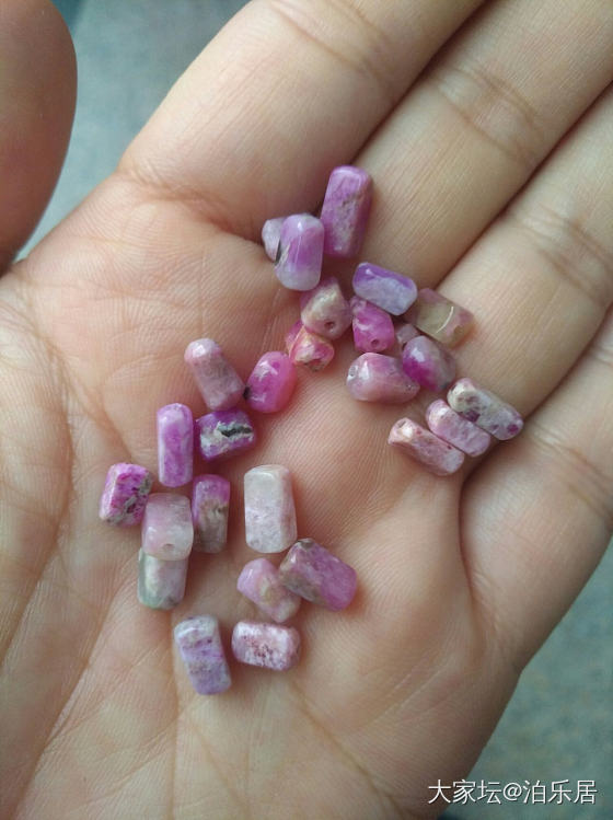 樱花舒俱来奶昔蛋花单珠_彩色宝石