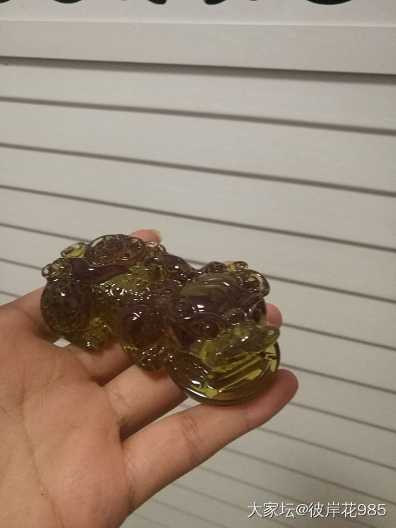 感觉上当了，这是不是烤的，求教_珠串琥珀