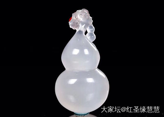 苏工南红葫芦【 灵猴献瑞 】_南红