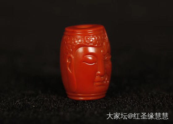 苏工桶珠【 一念之间 】_潘继成_南红