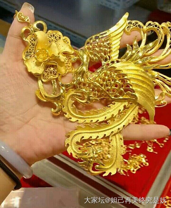 我来水红包啦！金灿灿的_金