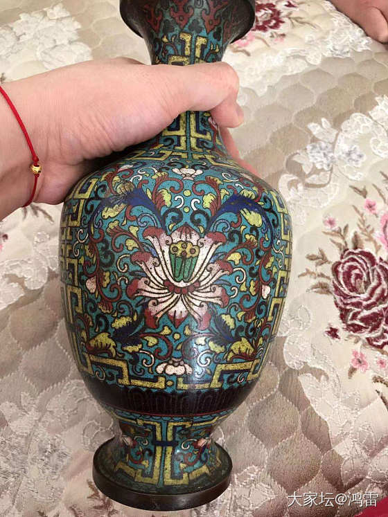 爷爷留给我的，请专家帮忙看下年代_景泰蓝
