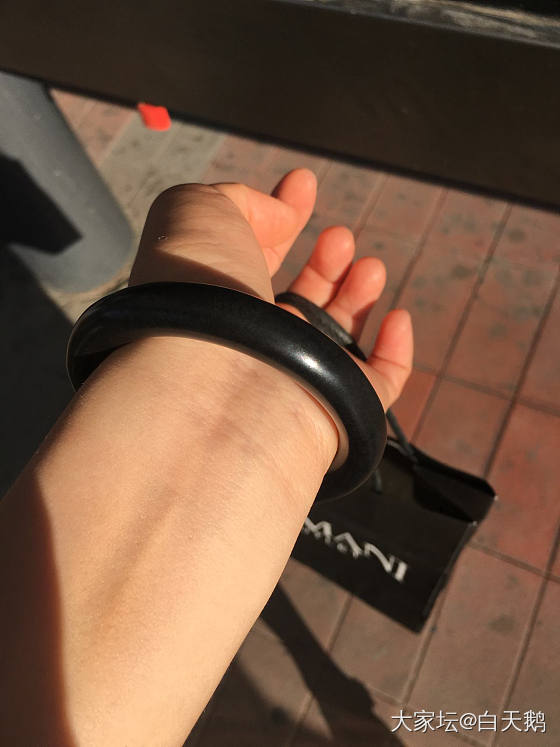 墨玉手镯_手镯和田玉