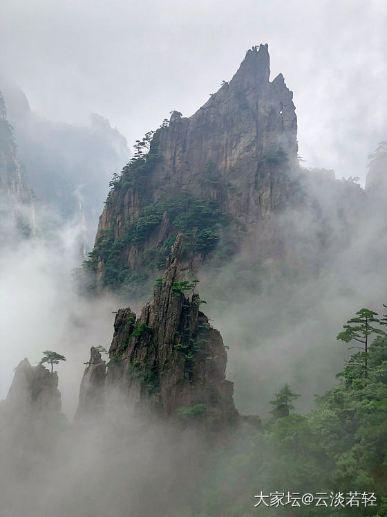 黄山归来不看山，是有道理的，因为脚痛🤦‍♀️_黄山