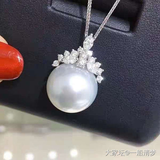 周大福看上了澳白1套，12-13的价格2-3万，太夸张！决定已经买珠订做，_珍珠