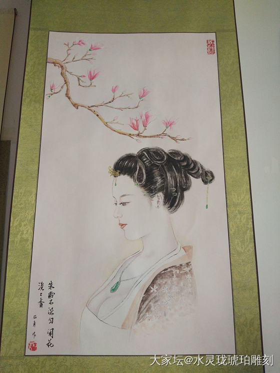 终于画好，中间断断续续的画了一星期……_手绘