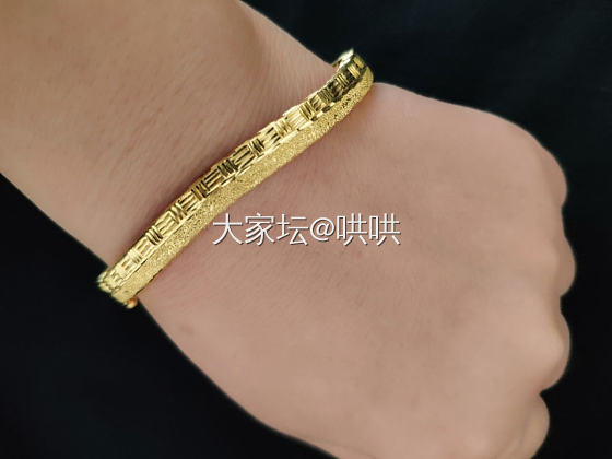 低出高入，佩服我自己哦_金手镯
