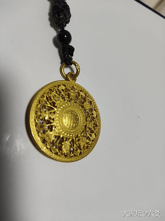 八宝罗盘黄金吊坠一不小心弄凹进去了，能复原吗？_金
