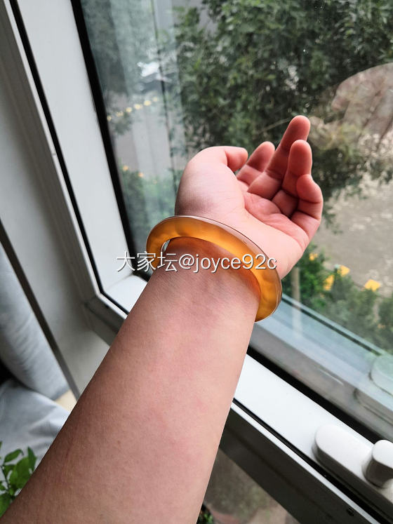 今日份左手～_玉髓玛瑙手镯