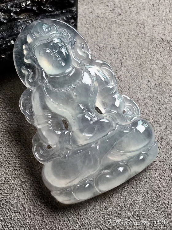 2019-9-1 高‌冰玻‎璃纯净‎起​胶厚庄‌大‎度​母_翡翠