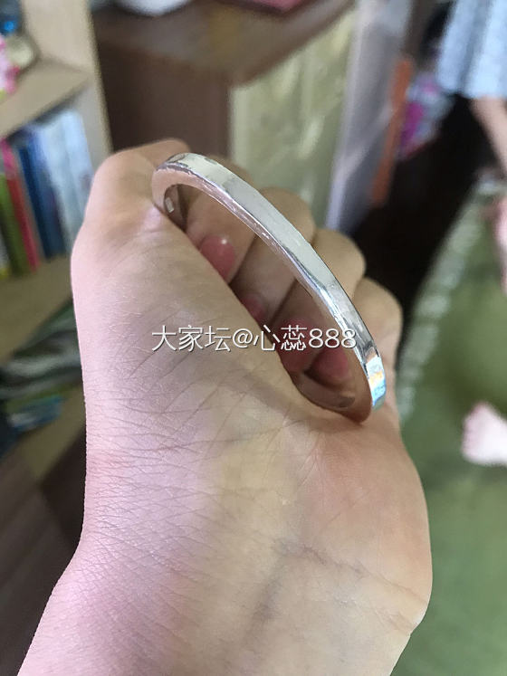 纯手工银筷子手镯_手镯银