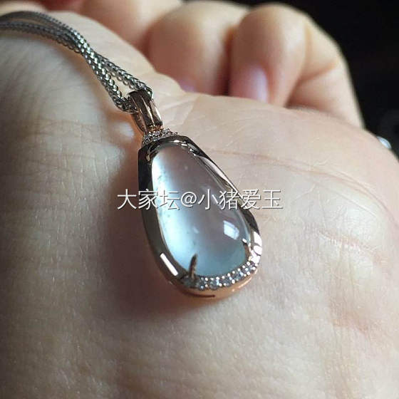 木那料水滴吊坠_挂件翡翠