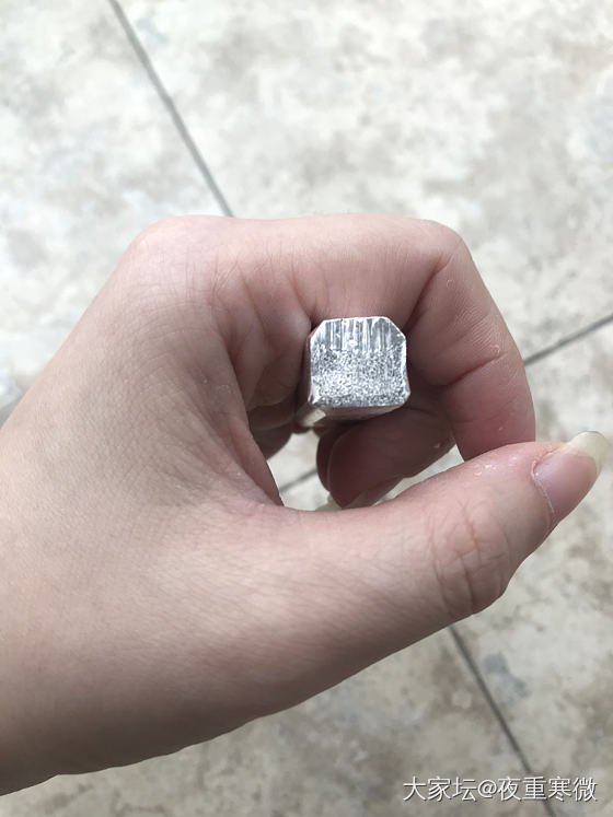 新买的小银条_银