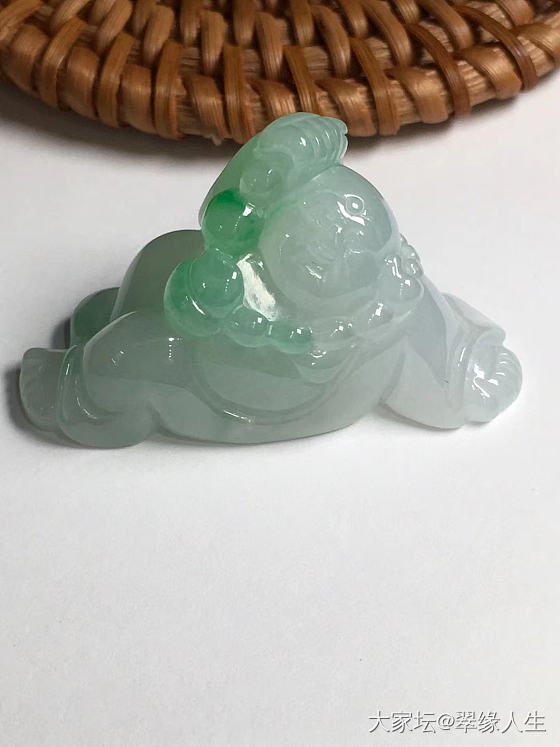 萌萌哒弥勒佛_翡翠