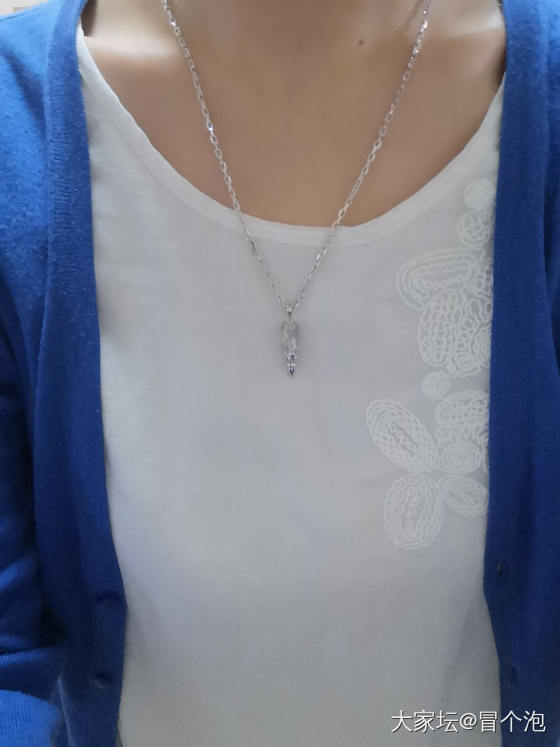 我为什么买这么粗的铂金链子_项链铂