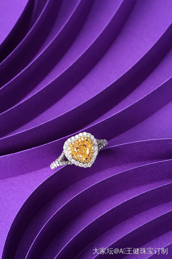 黄钻戒指💍_钻石