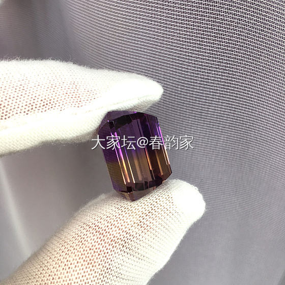 切个紫黄晶_水晶