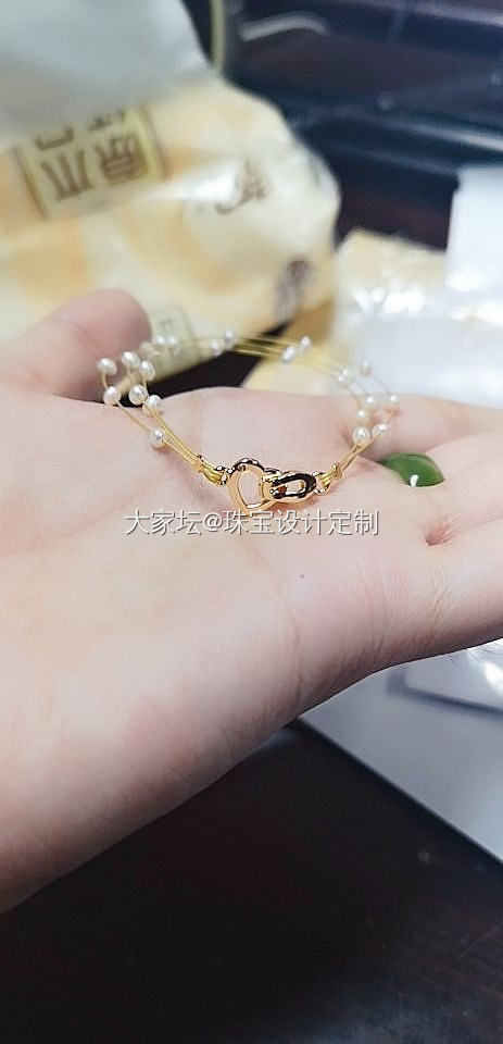 纯手工小手链～～～_首饰