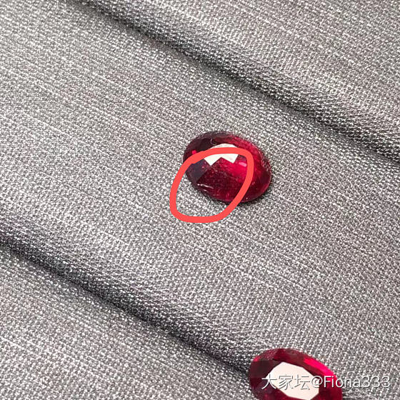 请大家帮忙看看这颗红宝石怎么样？谢谢🙏_红宝石
