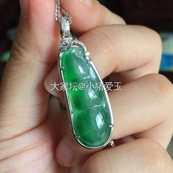 木那辣色福豆_挂件翡翠