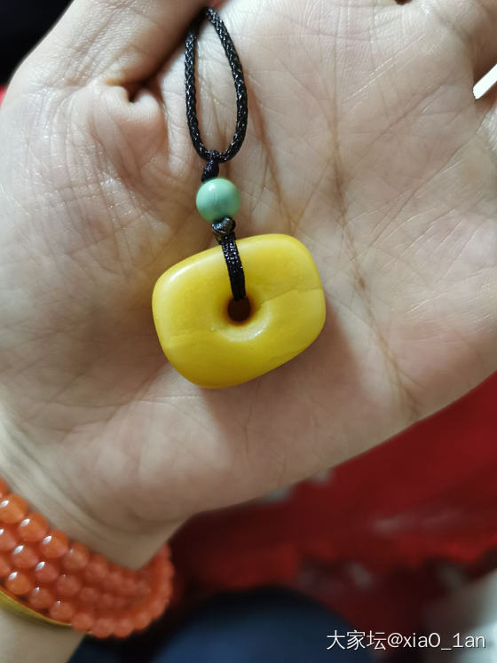 记录一下自己的小宝贝_挂件琥珀蜜蜡