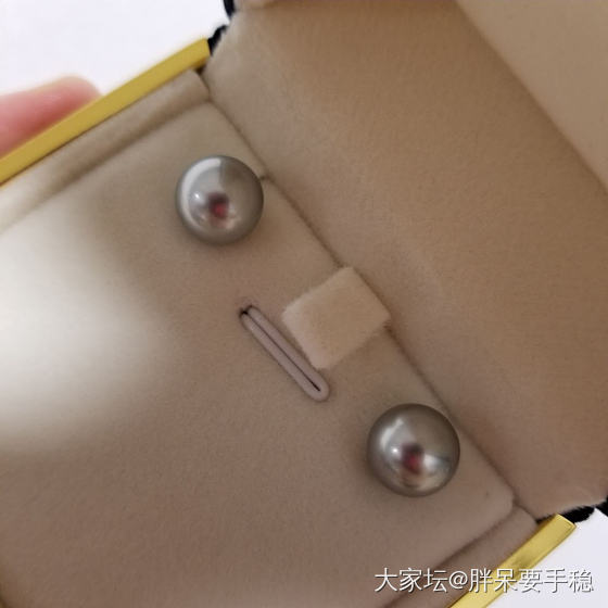 铁蛋灰_耳钉珍珠