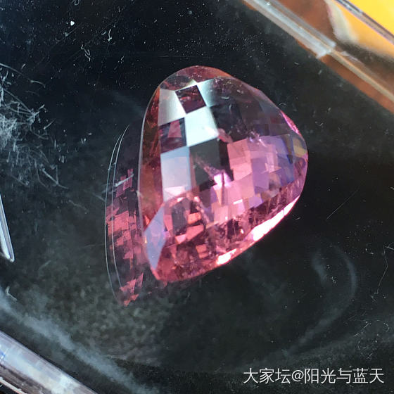 格子碧玺_刻面宝石碧玺