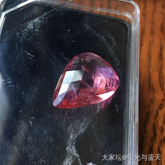 格子碧玺_刻面宝石碧玺