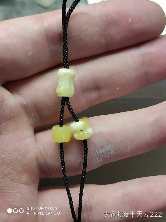蜜蜡小珠子_琥珀蜜蜡