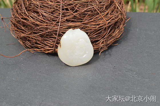 和田独籽挂件_挂件和田玉
