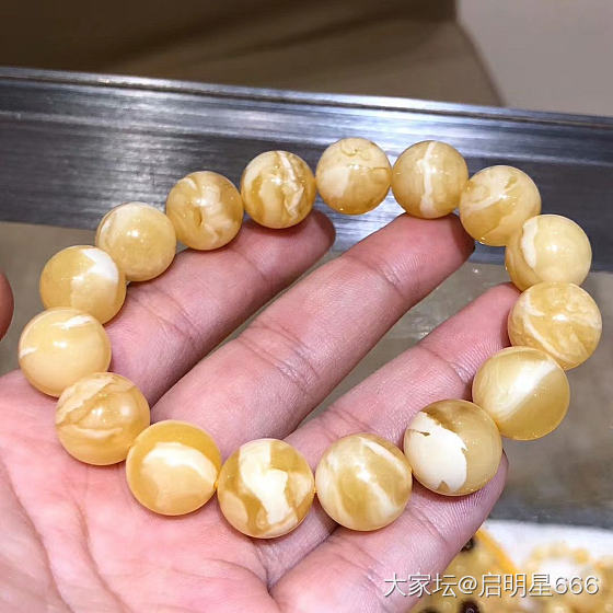 这条蜜蜡手串妖吗？_琥珀蜜蜡