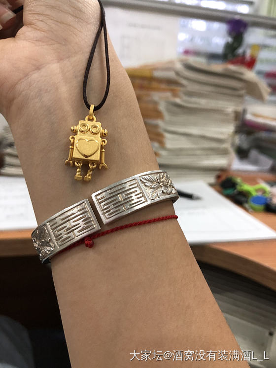 这套机器人🤖️爱了爱了～_银金