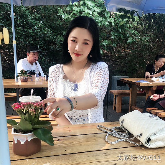 紫罗兰飘花手镯_手镯翡翠