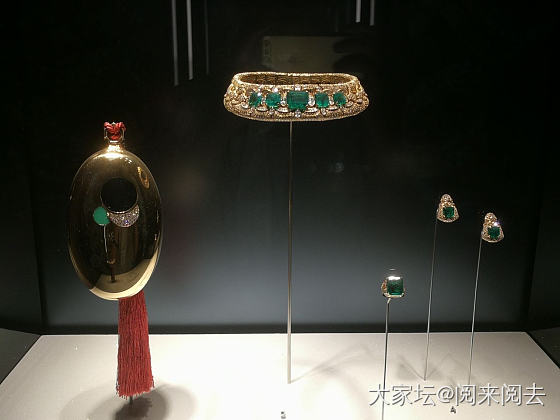 9月时在罗马天使堡看的宝格丽珠宝展_古董首饰钻石名贵宝石宝格丽