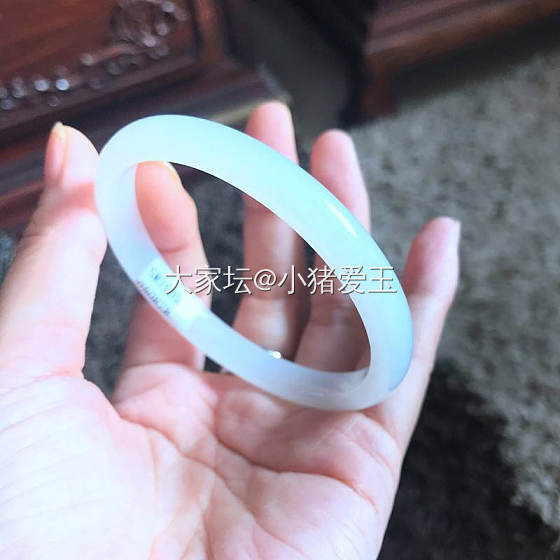 和田玉羊脂白玉手镯_手镯和田玉