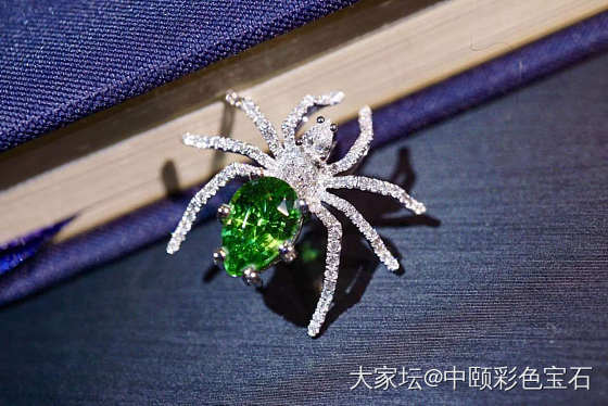 ##中颐出品天然沙弗莱胸针吊坠两用款##  1.53ct_胸饰沙弗莱彩色宝石