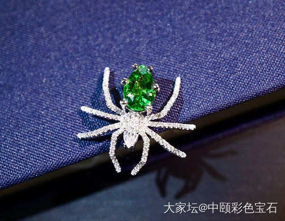 ##中颐出品天然沙弗莱胸针吊坠两用款##  1.53ct_胸饰沙弗莱彩色宝石