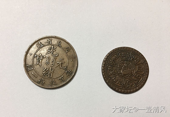 有人能帮我看一下这两枚铜元是真的吗？值不值钱？_铜元钱币