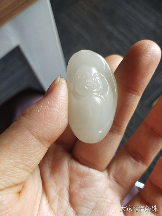 请大家帮忙看看这个小佛_挂件和田玉