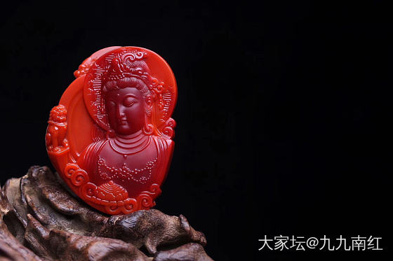 收藏级南红观音吊坠_南红