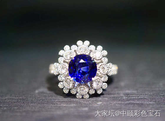 ##中颐天然皇家蓝蓝宝石戒指##  2.35ct_戒指蓝宝石名贵宝石