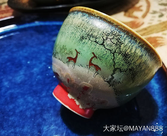 几款自己平时喝茶用的的陶瓷小杯。每一个各有千秋，不可复制。_陶瓷
