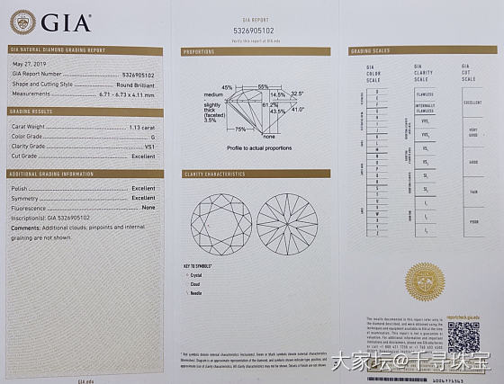 圆钻 3.02 H VS1 3EX N GIA
完美参数、大尺寸性价比现货_钻石千寻珠宝