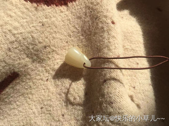 黄皮籽料小莲蓬_老山檀挂件和田玉