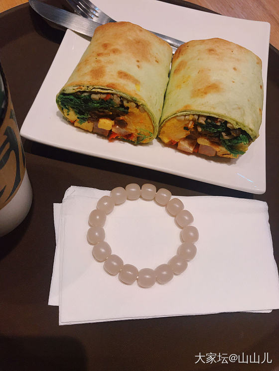 藕粉真是太温柔啦啦啦～_珠串和田玉