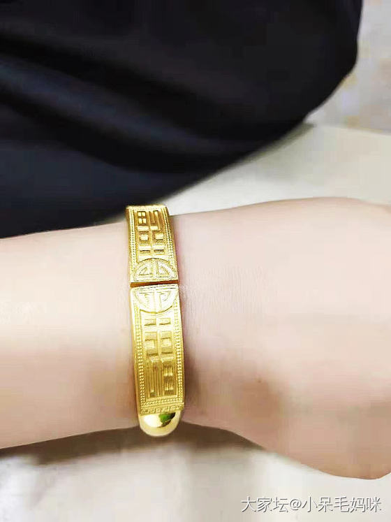 李师傅的新品，这款有小珍的味道……克价10，心动啊！120克16mm宽。_打金