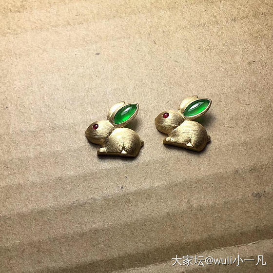 好久没有戴什么了_耳钉手镯翡翠